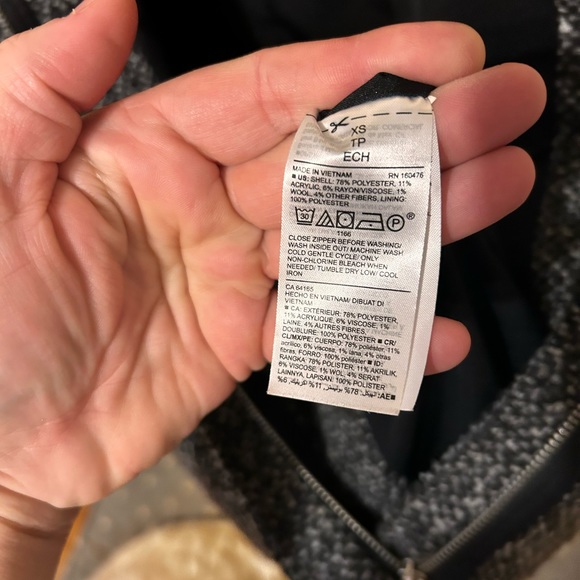 ❄️ Tweed Pea Coat XS - Picture 4 of 4